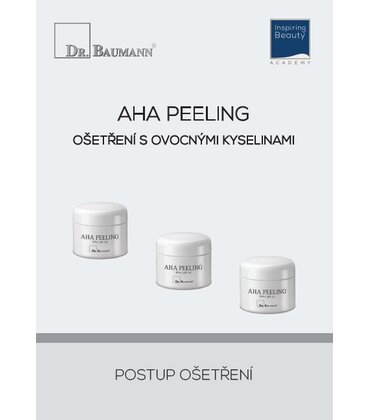 MANUÁL AHA PEELING ošetrenie ovocnými kyselinami MANUÁL AHA PEELING ošetrenie ovocnými kyselinami