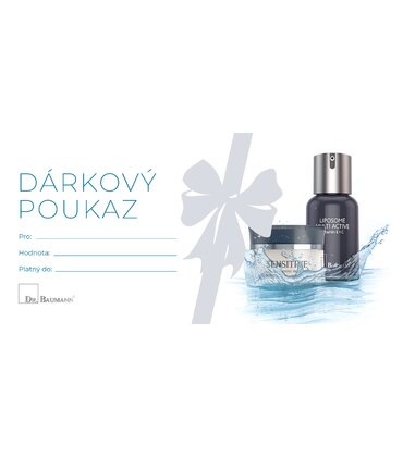 DARČEKOVÝ POUKAZ DR. BAUMANN DARČEKOVÝ POUKAZ DR. BAUMANN