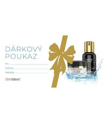 DARČEKOVÝ POUKAZ SkinIdent DARČEKOVÝ POUKAZ SkinIdent